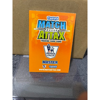 Thẻ Cầu Thủ Bóng Đá Match Attax Master Trophy 🏆 Card 101 101 2009/10 09/10( Super Rare )