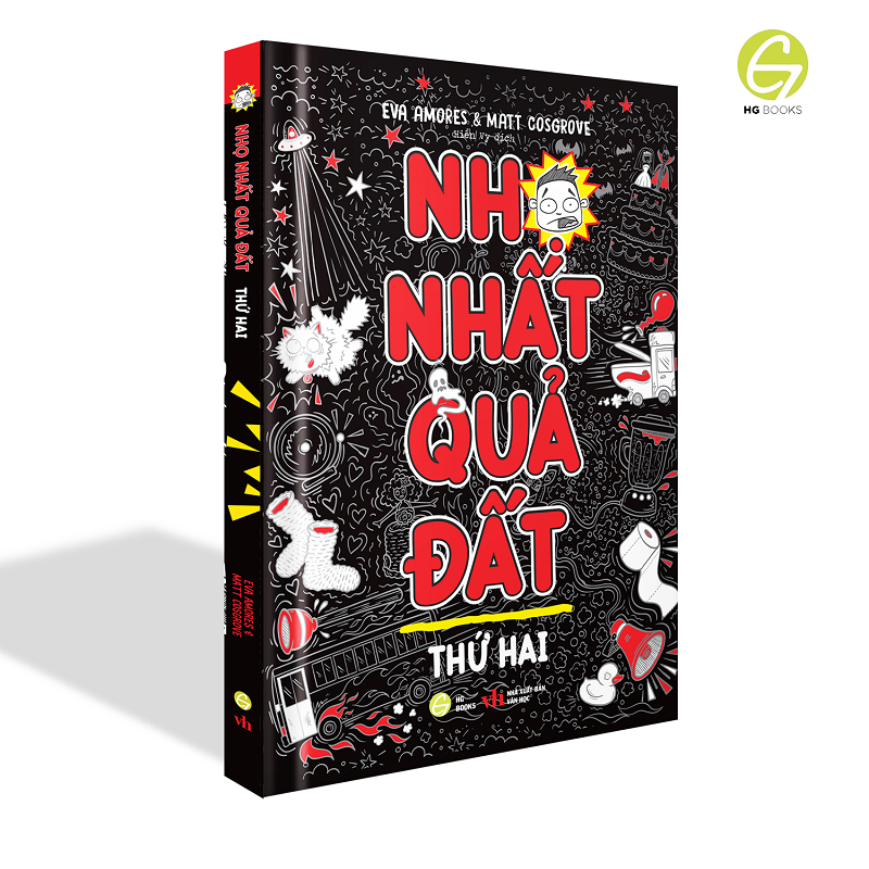 Ảnh Sách Nhọ Nhất Quả Đất hài hước, truyện tranh dành cho thiếu nhi nổi tiếng thế giới HG Books 2