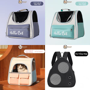 Balo Hello Cat Mèo, Balo Vận Chuyển Chó Mèo