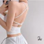 Áo 3 lỗ nữ đan dây sau lưng có mút ngực nhiều màu DUY LINH áo croptop hở lưng đi biển cực xinh DL06L