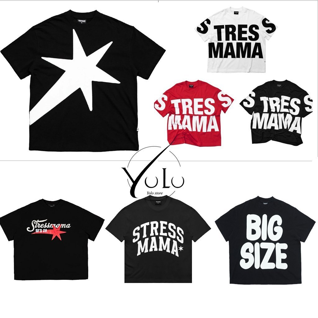 HỎA TỐC HCM Áo thun BOXY Stressmama LOCAL BRAND