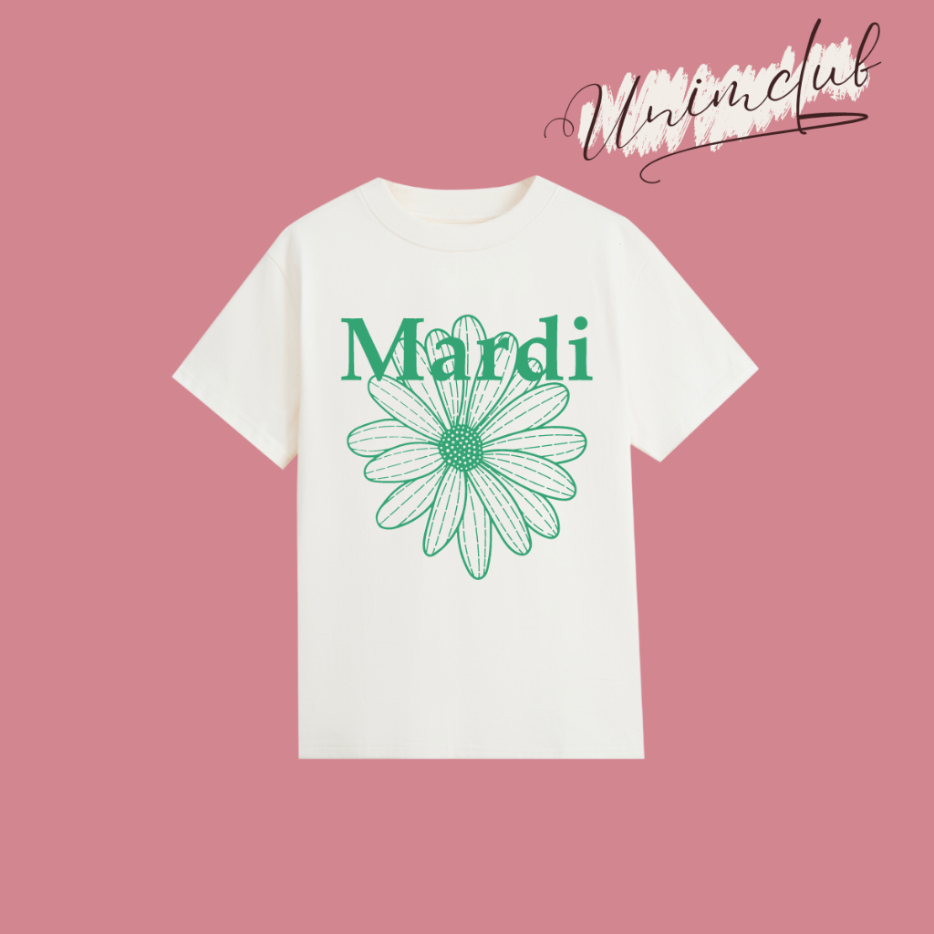 [Vải Cotton 250GSM] Áo Baby Tee Hoa Cúc Mardi Nhiều Màu Vải Cotton Cao Cấp Mềm Mịn Thoáng Mát - BT09