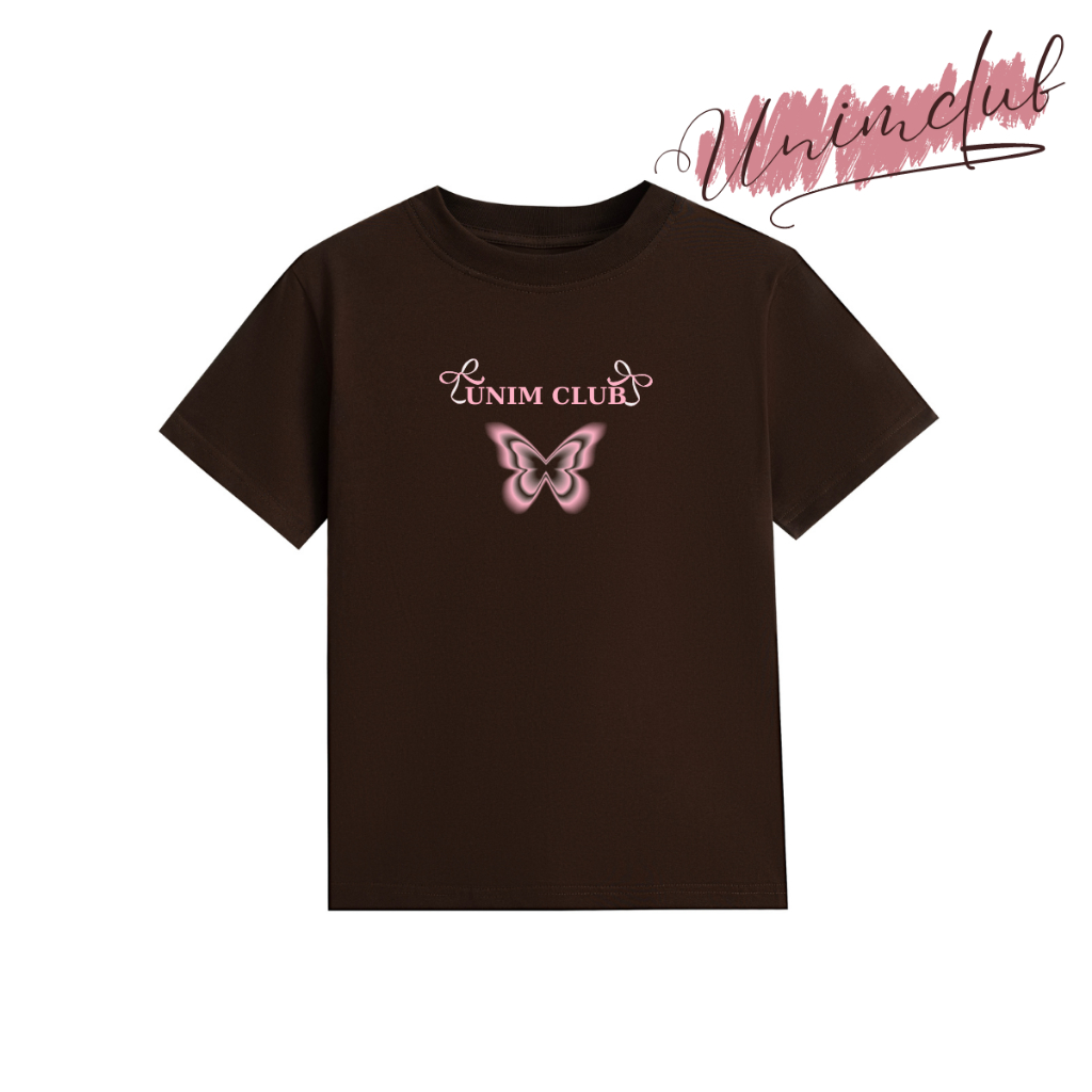 Áo Baby Tee Butterfly Nơ Vải Cotton Cao Cấp Premium Thoáng Mát Mềm Mịn Nhiều Màu - BT06
