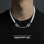 Vòng cổ, dây chuyền ngọc trai nhân tạo kiểu dáng hiphop cá tính unisex cho nam và nữ BEAR18 - D29