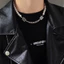Vòng cổ, dây chuyền ngọc trai nhân tạo kiểu dáng hiphop cá tính unisex cho nam và nữ BEAR18 - D29