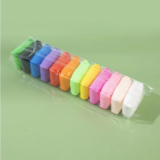 COMBO 2 Đất Sét Tự Khô Set 12 Gói Đủ Màu - Đất Nặn An Toàn Cho Bé Tạo Hình Dễ Dàng Siêu Nhẹ