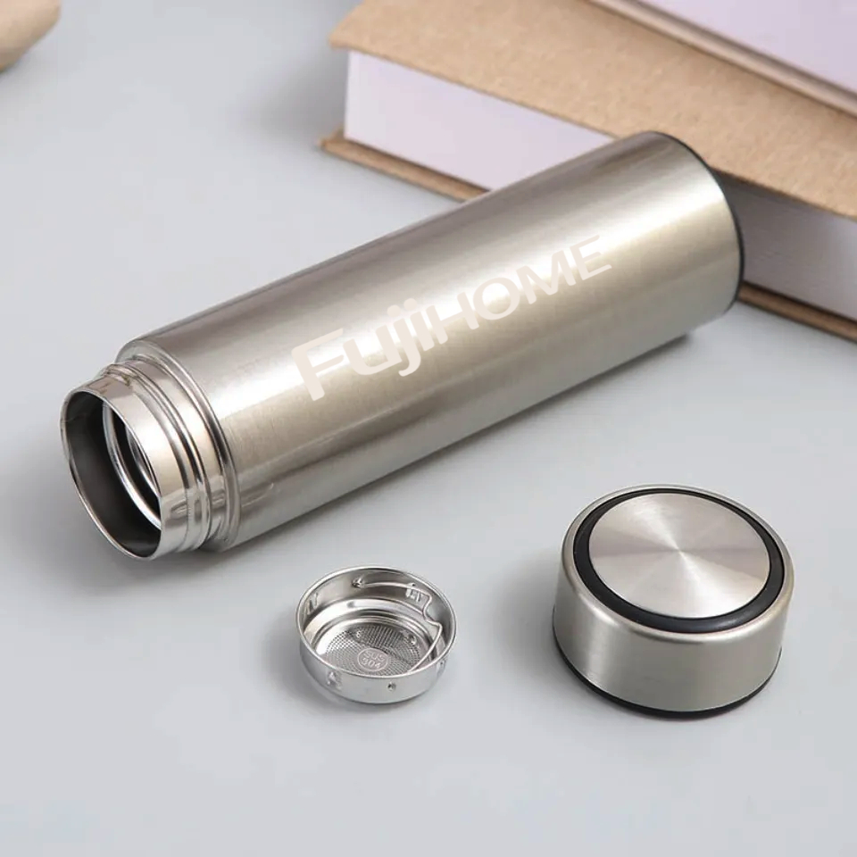 [Quà tặng thương hiệu] Bình giữ nhiệt Fujihome 3 lớp cao cấp 550ml inox 304, màn hình led hiển thị nhiệt độ