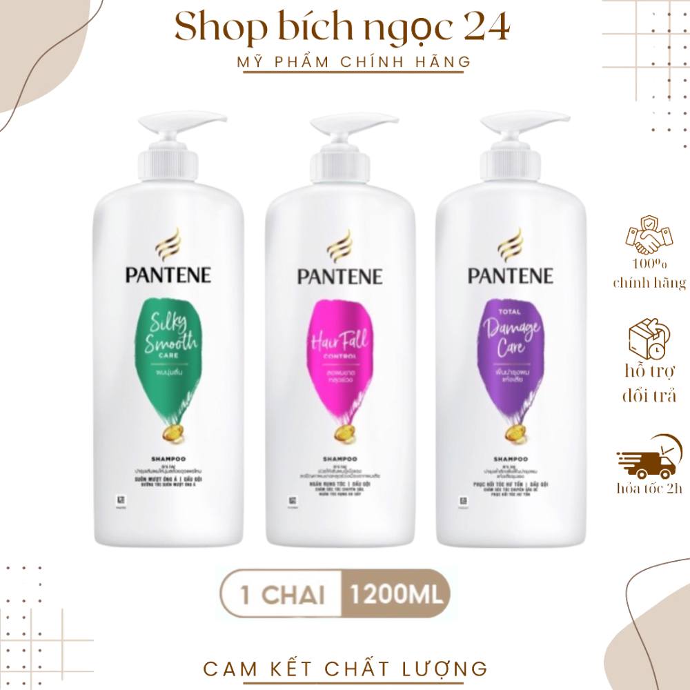 Dầu gội Pantene ngăn rụng tóc chai 1200ml