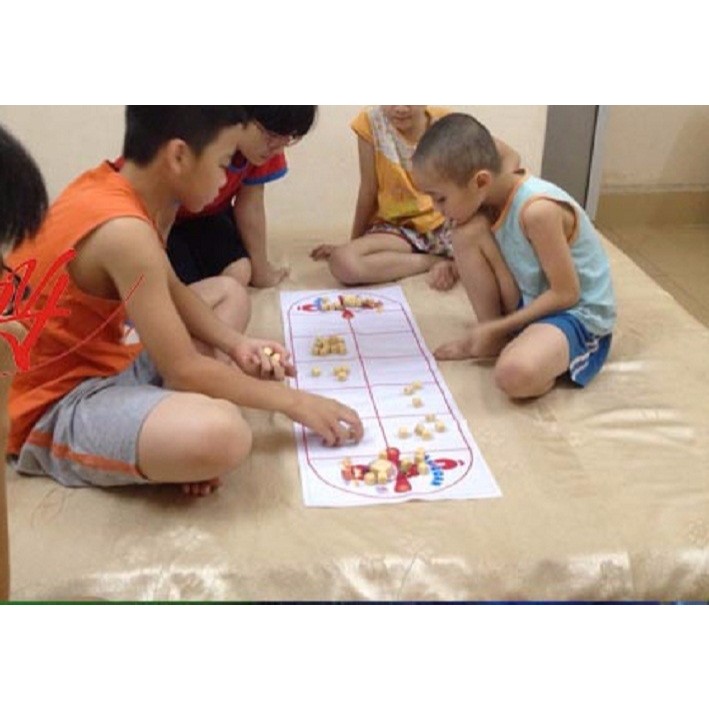 Trò chơi dân gian truyền thống - Bộ đồ chơi cờ caro , cờ vây, ô ăn quan - chơi tập thể vui nhộn rèn trí nhớ tư duy