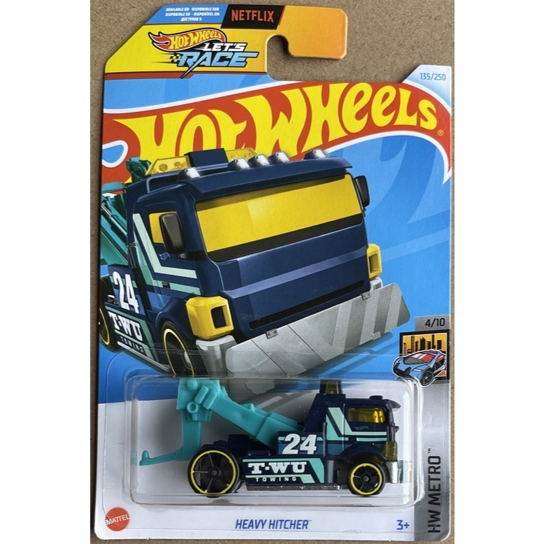 Xe cứu hộ mô hình Hot Wheels Heavy Hitcher Shopee Việt Nam