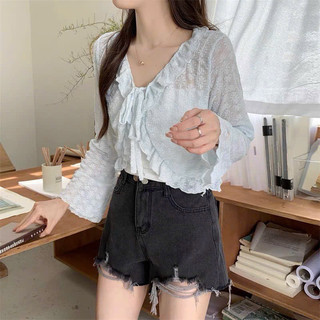 Áo cadigan thun mềm khoác nhẹ, mix cùng áo dây váy dây đều xinh ạ