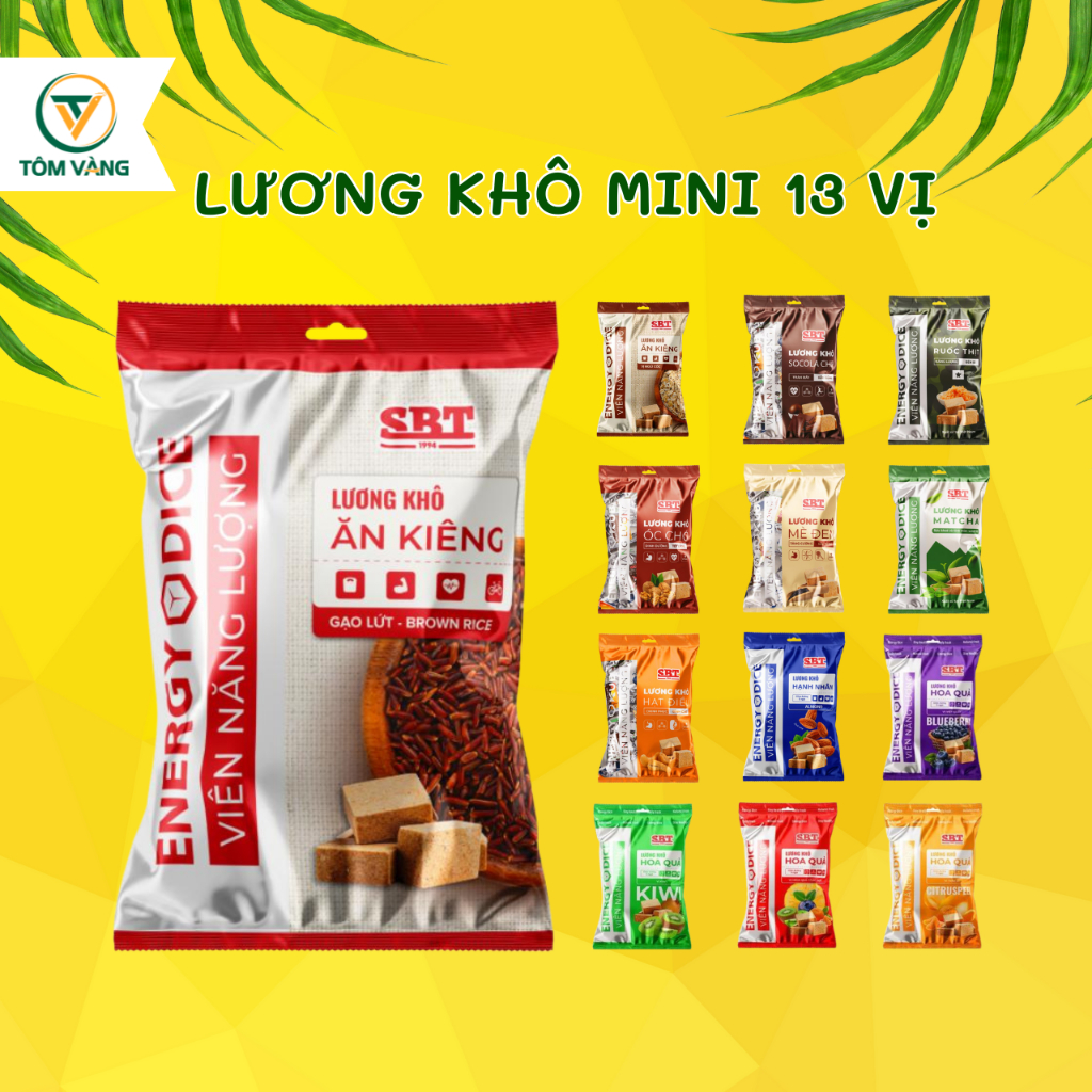 [Rẻ Nhất Shopee] Lương Khô Mini 13 Vị Tổng Hợp Túi 500g - Tổng Kho ...