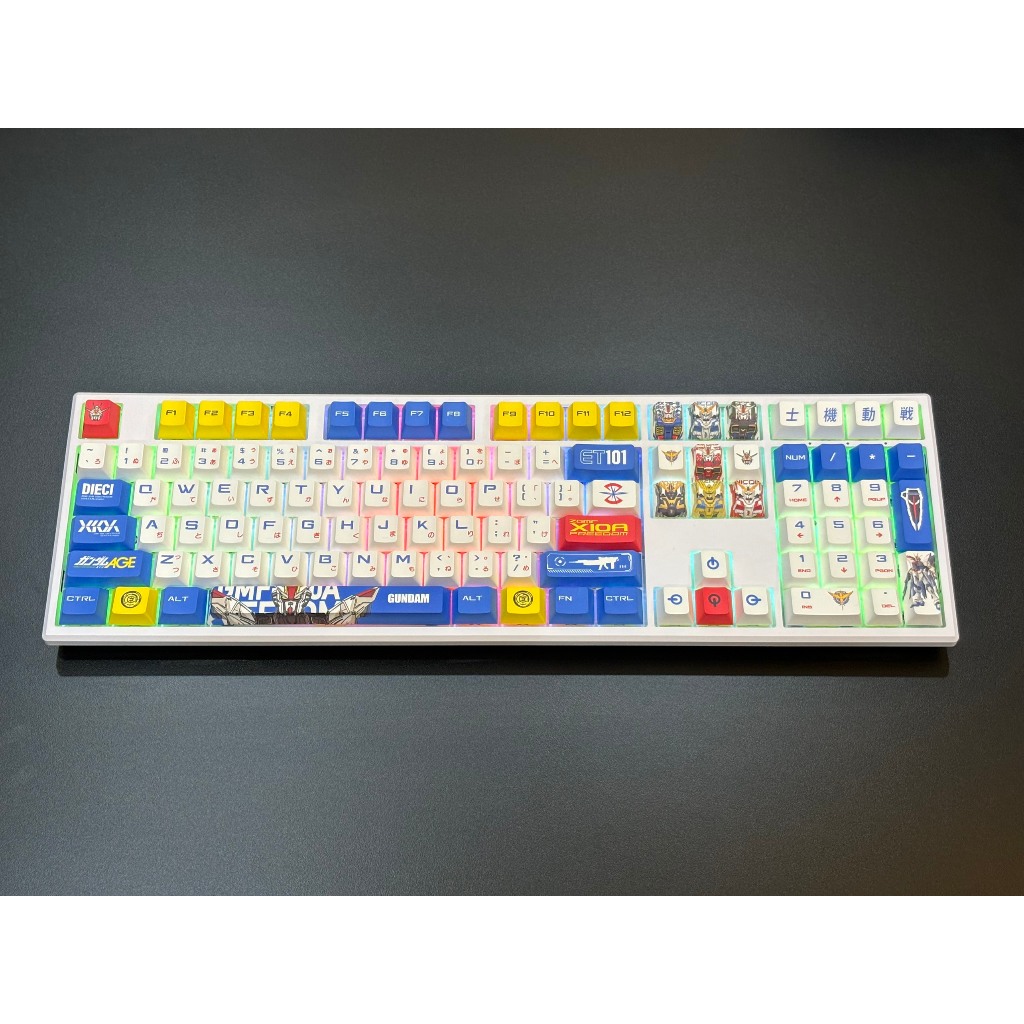 Keycap Gundam nhựa Pbt Dyesub chất lượng cao dùng cho bàn phím cơ ,Dùng được tất cả size phím Tungcustom | BigBuy360 - bigbuy360.vn