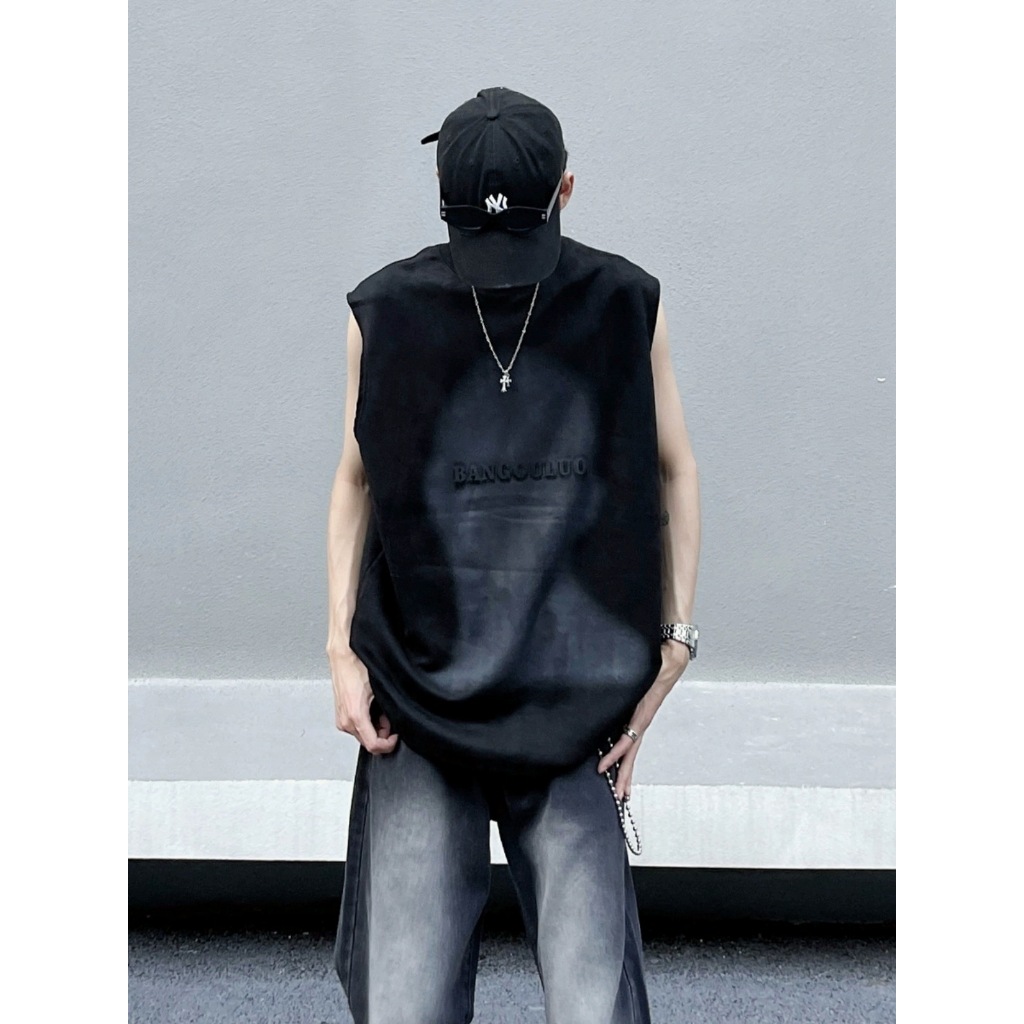 Áo Ba Lỗ Nam Nữ Tank Top In Họa Tiết In REDLABEL, Áo Ba Lỗ Sát Nách Unisex Cotton Cá Tính TT26