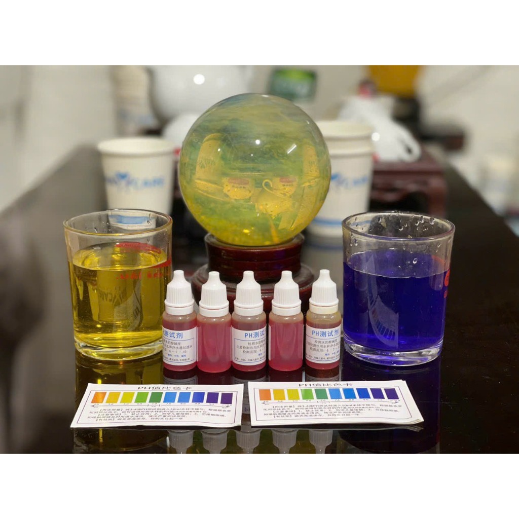Dung dịch test PH 10ml kiểm tra độ axit ,tính kiềm của nước | Shopee ...