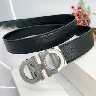 Thắt lưng nam dây nịt mặt chữ a tự động da bò cao cấp bản dây 3,5cm thatlungvidanamnu