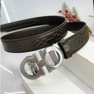 Thắt lưng nam dây nịt mặt chữ a tự động da bò cao cấp bản dây 3,5cm thatlungvidanamnu