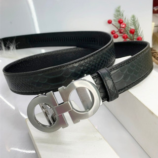 Thắt lưng nam dây nịt mặt chữ a tự động da bò cao cấp bản dây 3,5cm thatlungvidanamnu