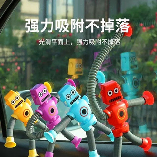 (Có Đèn)Đồ chơi ống rút Robot, Huggy hình robot kéo dài tạo hình thú vị