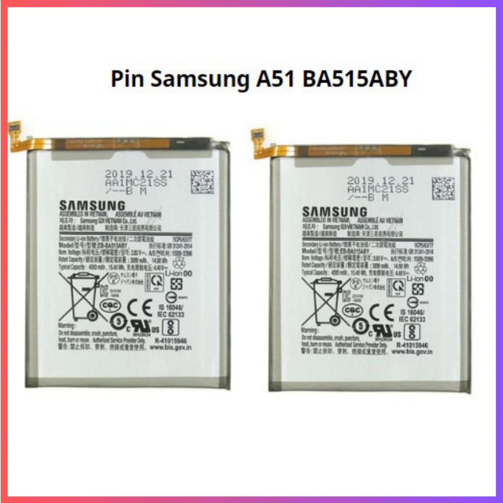 Pin samsung A51/A515 EB-BA515ABY | Shopee Việt Nam