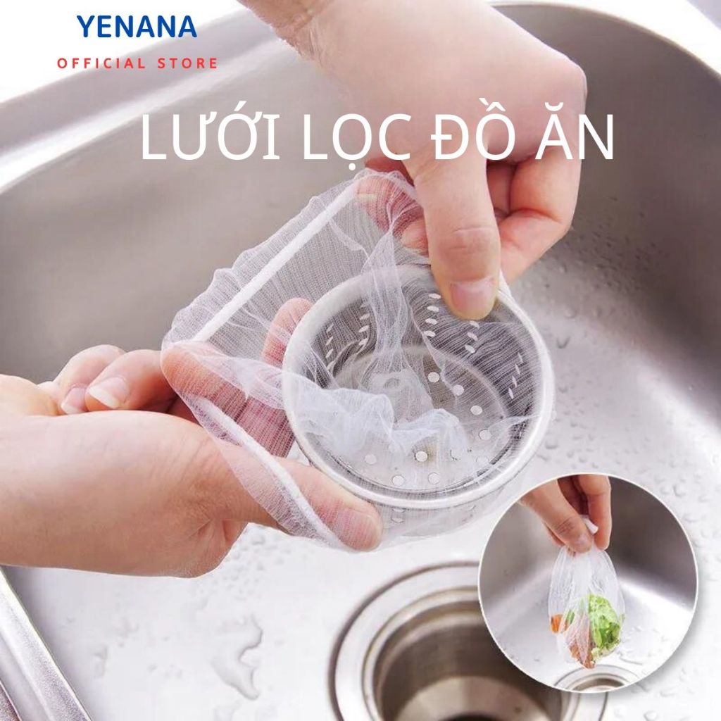 Túi lọc rác bồn rửa chén bát, túi lưới lọc rác chậu rửa bát, bọc đựng ...
