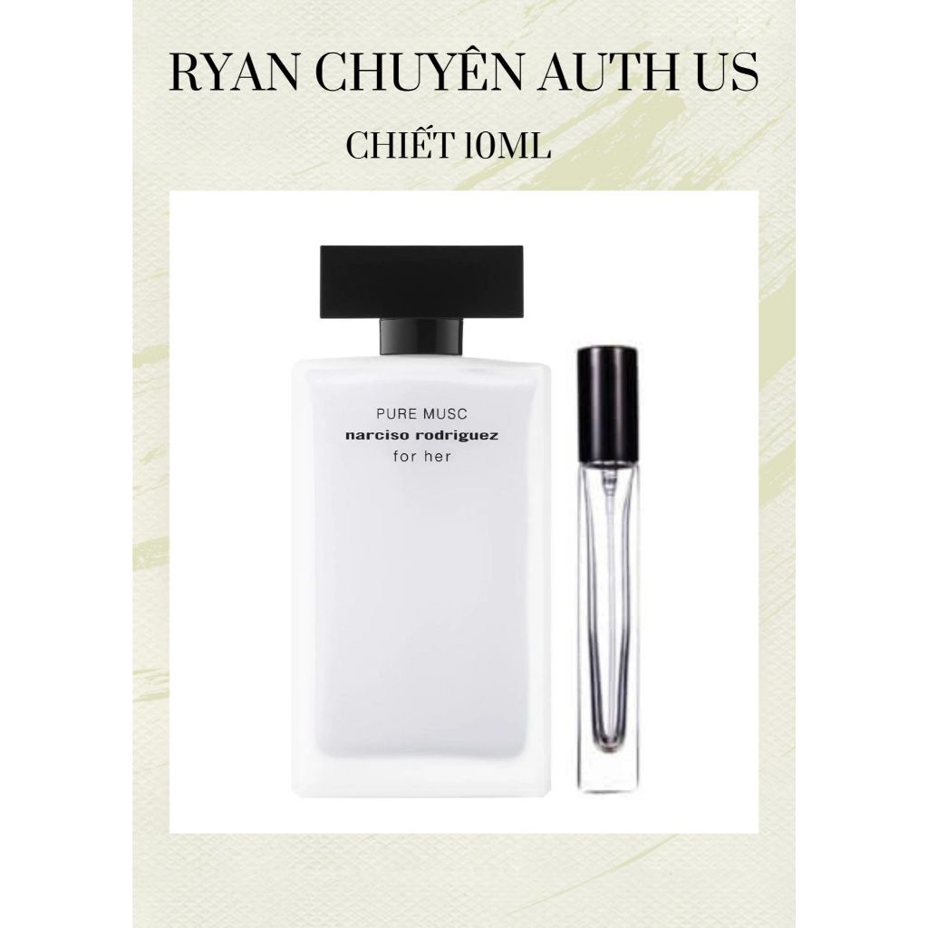 Mẫu thử 10ml - Nước Hoa Nữ Narciso Pure Musc For Her EDP | BigBuy360 - bigbuy360.vn