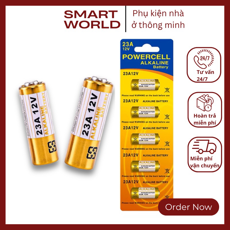 Pin 12V 23A Pin Điều Khiển Cửa Cuốn | Shopee Việt Nam