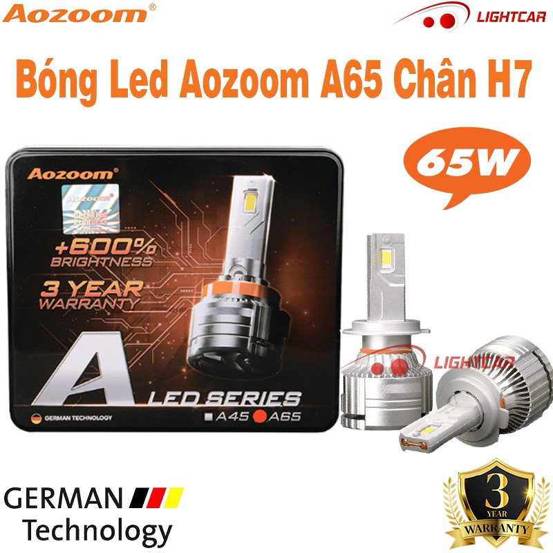 Bóng Led Aozoom A65 Chân H7 Chính Hãng | Shopee Việt Nam