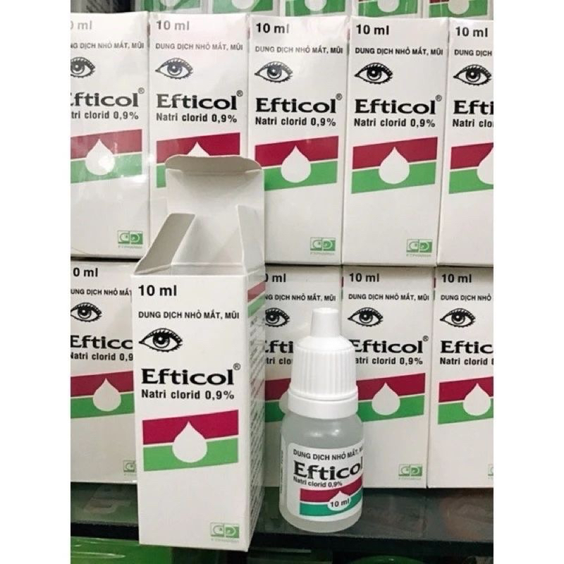 Nhỏ mắt mũi Efticol ( 1 lốc 10 chai ) | Shopee Việt Nam
