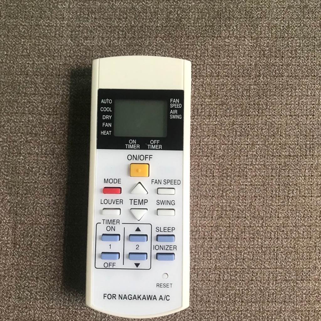 Điều khiển điều hòa nagakawa, Remote máy lạnh nagakawa được chọn mẫu - Tặng kèm pin !