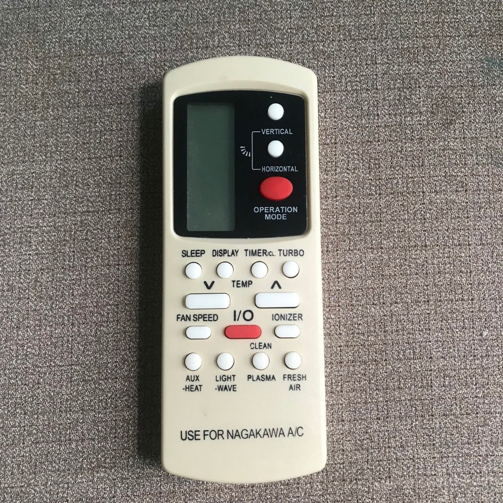 Điều khiển điều hòa nagakawa, Remote máy lạnh nagakawa được chọn mẫu - Tặng kèm pin !
