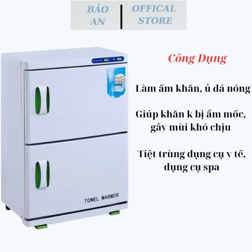 Máy Hấp Khăn 2 tầng GJ - 32A | Tủ Hấp Dụng Cụ Tiệt Trùng Dụng Cụ Y Tế Dụng Cụ Spa
