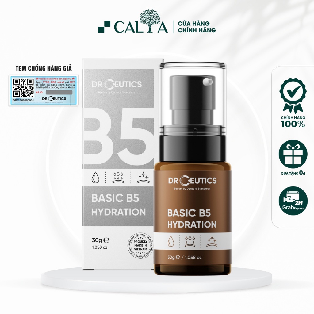 Tinh Chất Serum DrCeutics Basic B5 Hydration 5% Cấp Ẩm, Làm Dịu Cho Da ...