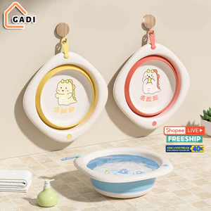 Chậu Rửa Mặt Gấp Gọn Cho Bé Sơ Sinh, Thau Cho Bé Cao Cấp, An Toàn Sức Khỏe