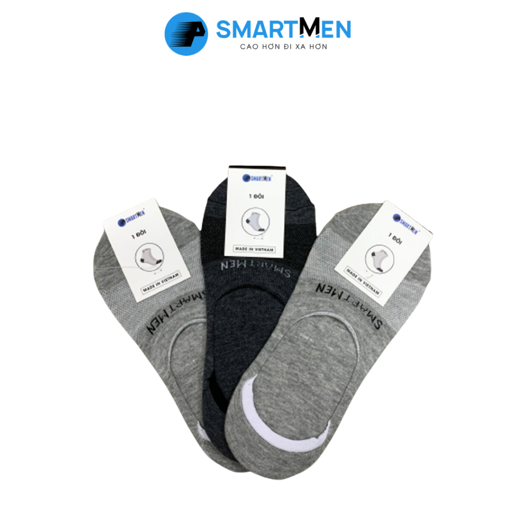 Ảnh Tất Cotton SMARTMEN kháng khuẩn chống mồ hôi 1