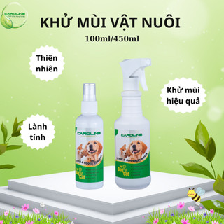 Xịt khử mùi khử khuẩn vật nuôi Caroline Việt Nam - Vệ sinh, khử khuẩn, thoải mái