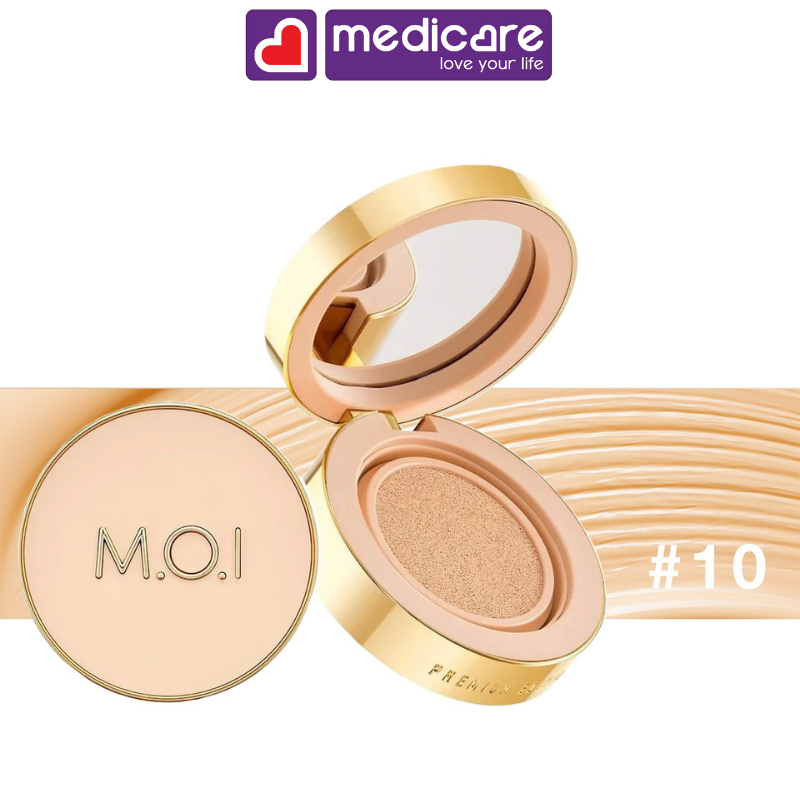 Phấn nước M.O.I premium baby skin cushion 12g
