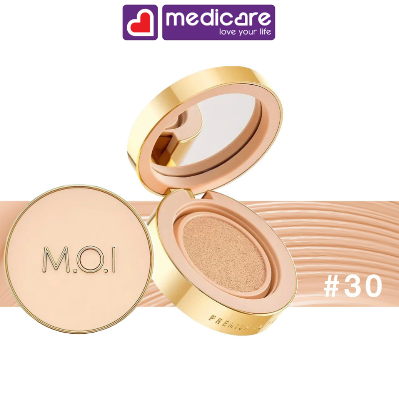 Phấn nước M.O.I premium baby skin cushion 12g