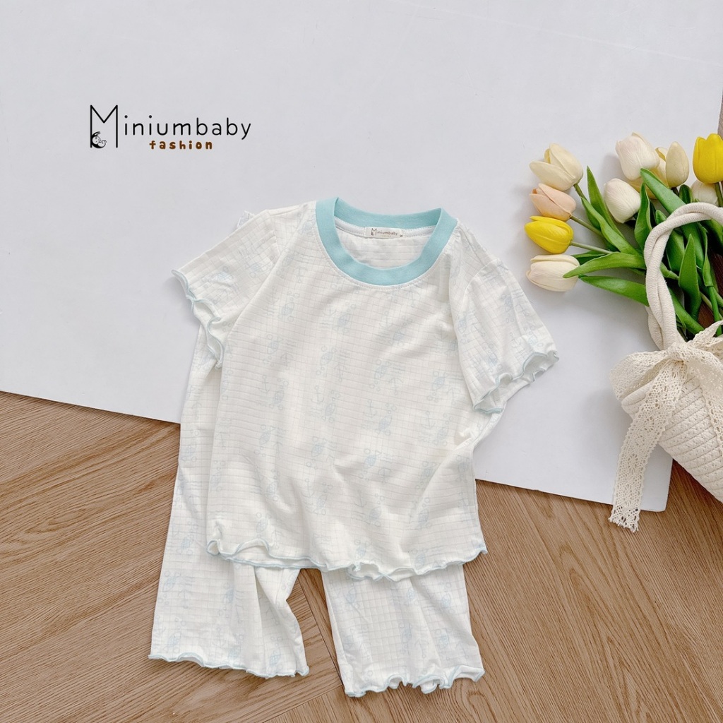 Xả kho - Bộ đồ bé trai, bộ đồ bé gái đồng giá, hàng thiết kế cao cấp size 110 cho bé 4-5 tuổi, 16-19kg Miniumbaby