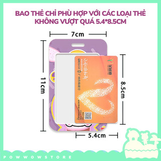 [Sẵn VN] Bao Đựng Thẻ Nhân Viên Dọc Nhựa ABS Phong Cách Nhân Vật Hoạt Hình Sanrio & Lotso Snake Drink