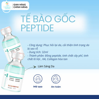 Serum Tế Bào Gốc Peptide Se Khít Lỗ Chân Lông, Dưỡng Ẩm Da, Hỗ Trợ Làm Mịn Da, Cải Thiện Da Sần Sùi