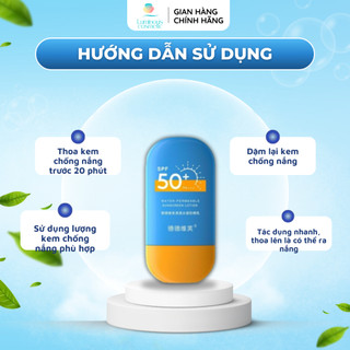 Kem Chống Nắng Hemia Giúp Bảo Vệ Da, Dưỡng Trắng, Nâng Tone SPF50+ Thấm Mướt Nhanh ,Shop LuMi)