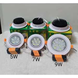 Đèn led am trần mắt ếch 5W 7W 9W