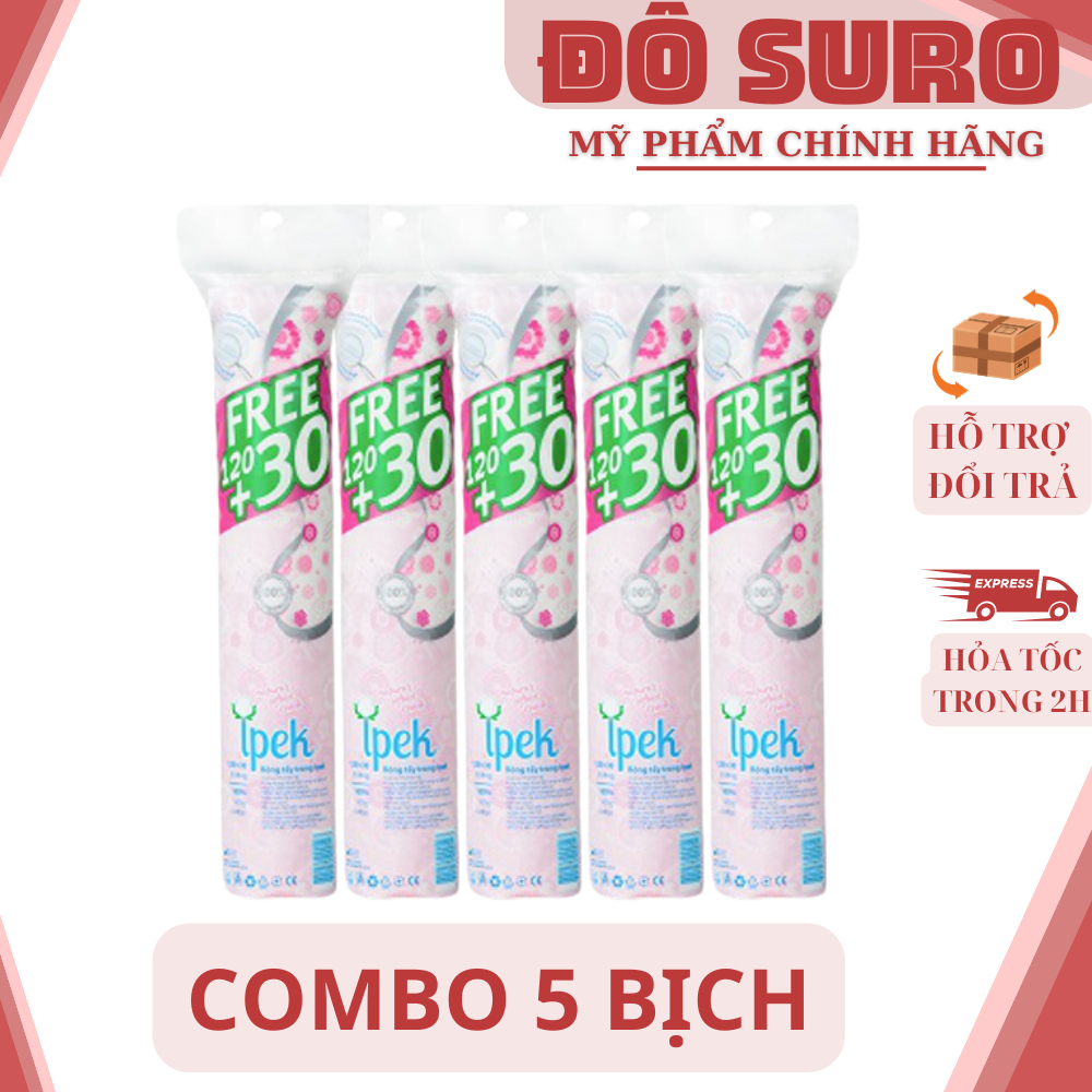 Bông Tẩy Trang Ipek 150 Miếng