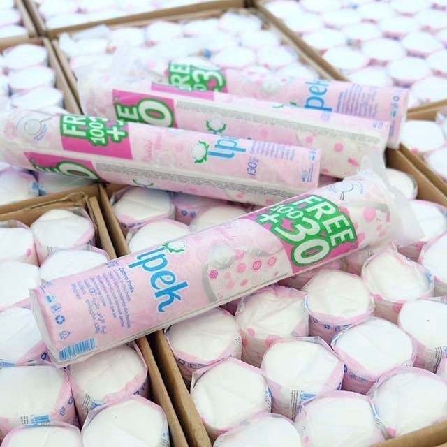 Bông Tẩy Trang Ipek 150 Miếng