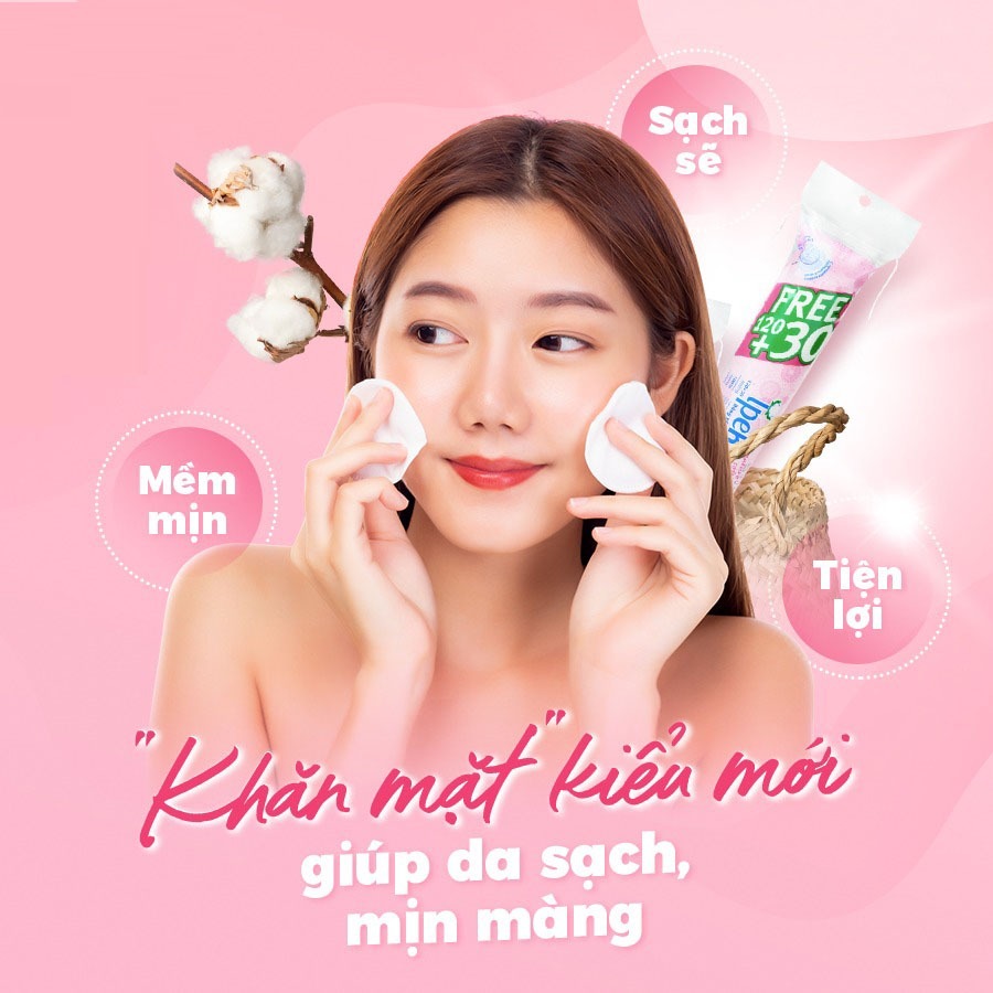 Bông Tẩy Trang Ipek 150 Miếng
