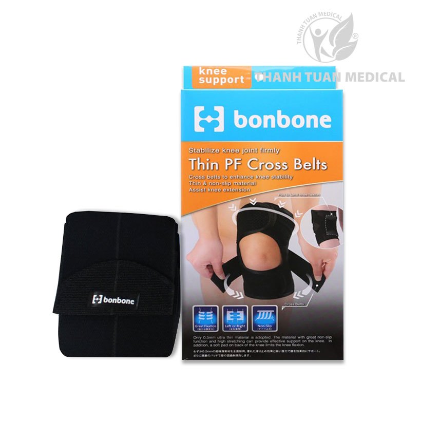 Đai Cố Định Đầu Gối Bonbone Thin PF Cross Belt - Giải Pháp Bảo Vệ Khớp ...