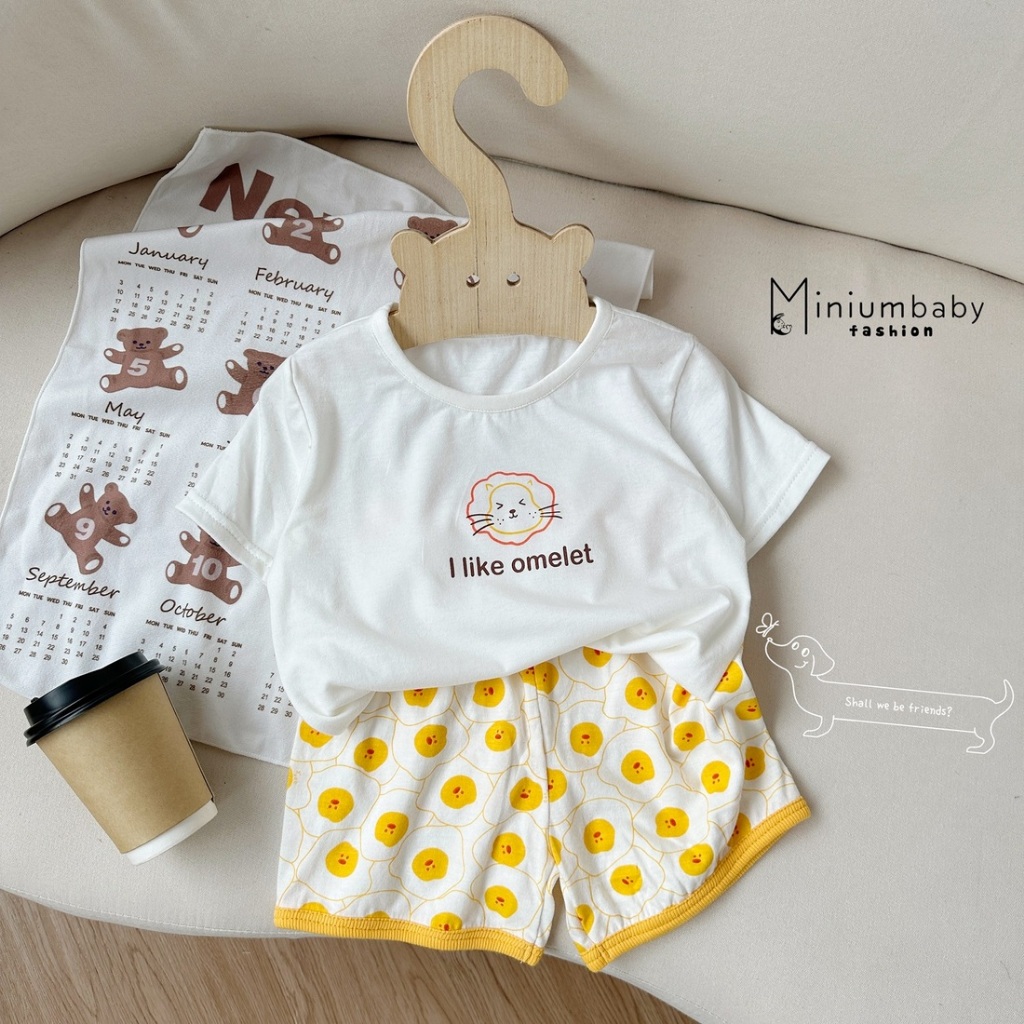 Xả kho - Bộ đồ bé trai, bộ đồ bé gái đồng giá, hàng thiết kế cao cấp size 120 cho bé 5-6 tuổi, 19-23kg Miniumbaby