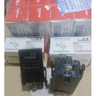 Combo 10 Rơ le xi nhan 3 chân YD điện 12v 24v, rơ re nháy xi nhan ô tô.