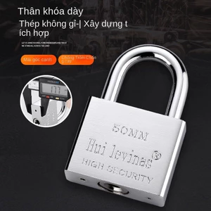 Ổ khóa inox khóa chống nước khóa cửa chống gỉ khóa cửa khóa chống trộm cửa ngoài trời
